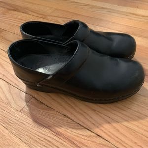 Dansko black clogs